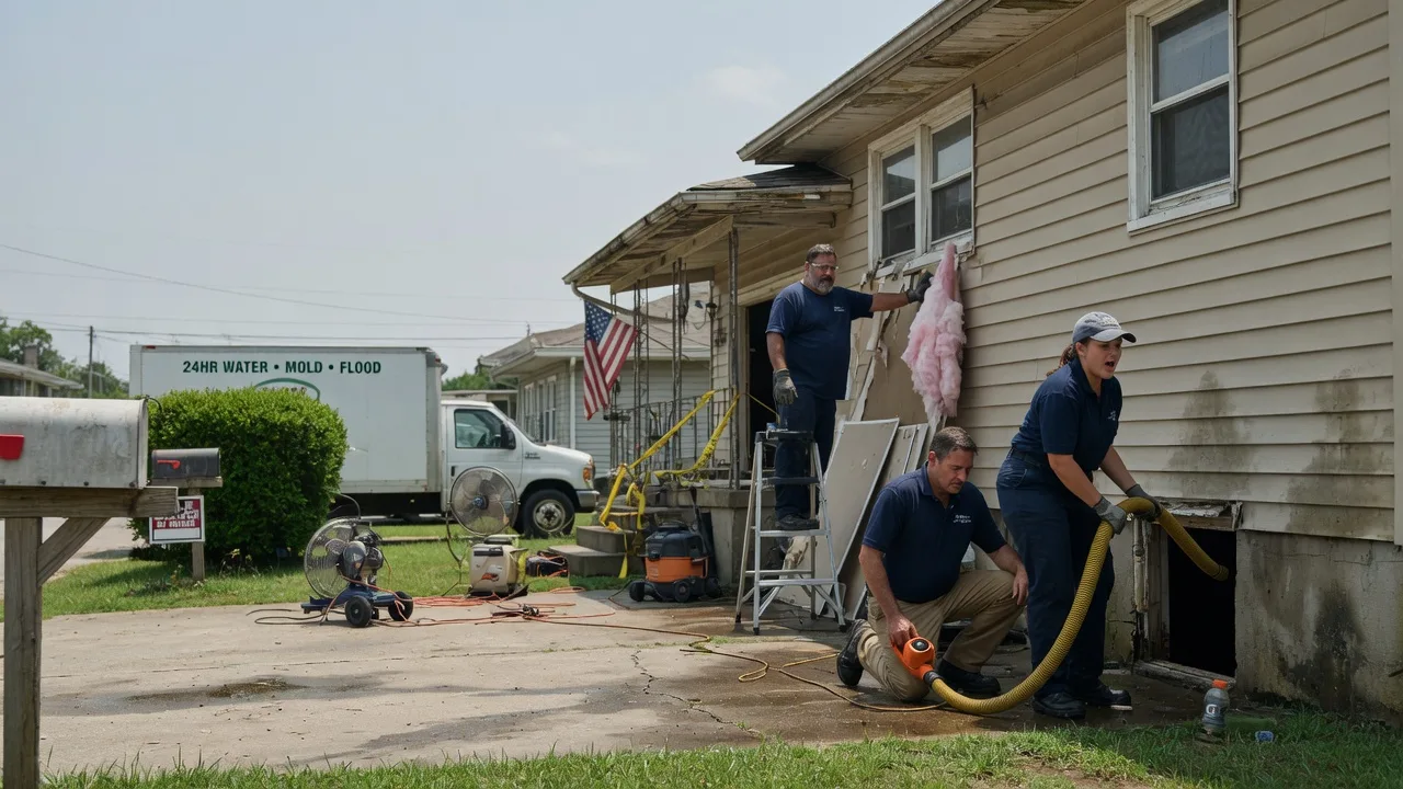 Water Damage Repair in State Line, PA near me